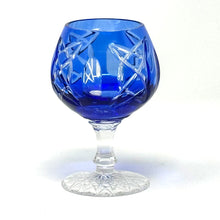 Load image into Gallery viewer, Light Blue Old Celtic Brandy Glass