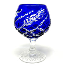 Load image into Gallery viewer, Blue Wheat Brandy Glass