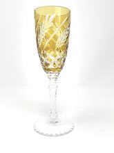 Load image into Gallery viewer, Amber Flute Champagne Glasses - Slightly Imperfect - Set of Two