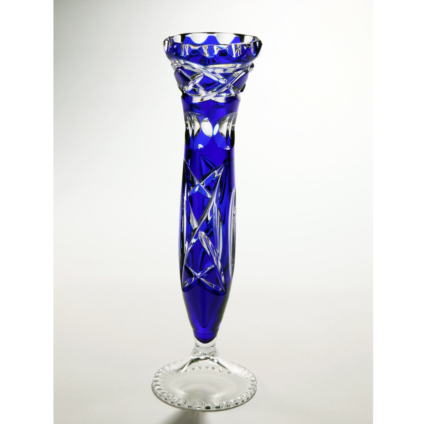 Old Celtic Blue Bud Vase