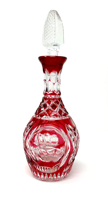 Red Claddagh Wine Decanter