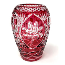 Load image into Gallery viewer, Red History of Ireland Vase - Unique Piece -  50th Anniversary Celebration