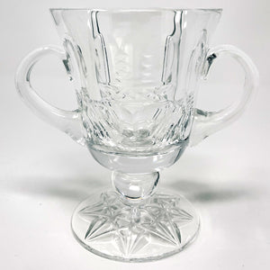 Crystal Loving Cup With Claddagh Ring Design