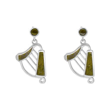 Load image into Gallery viewer, Irish Harp Earrings