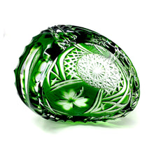 Load image into Gallery viewer, Emerald Green Small Shamrock Basket